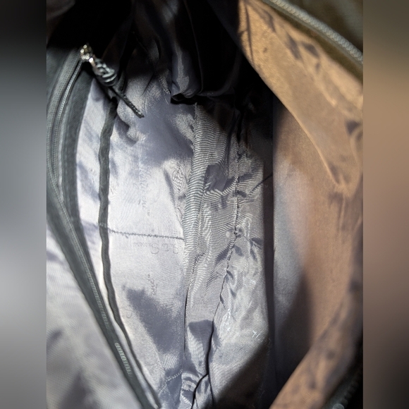 Thirty-One Handbag Purse Handbag Satchel Black White Polka Dot Pop‌ - Picture 14 of 16